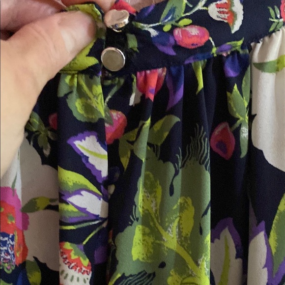 New York &Co Floral Sleeveless Dress size XL - Picture 8 of 14